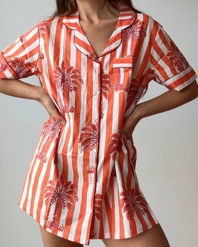 Long Shirt - Mandarin