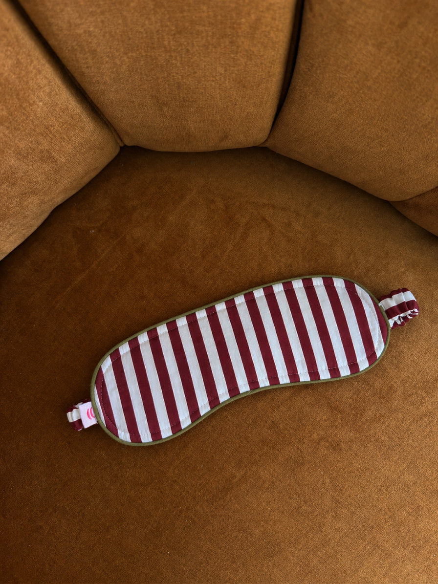 Eyemask - Rayas tinto