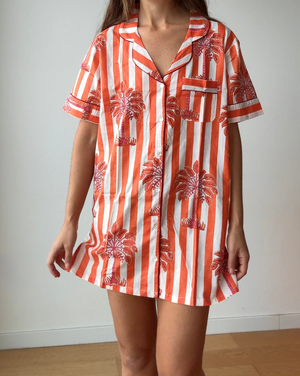 Long Shirt - Mandarin