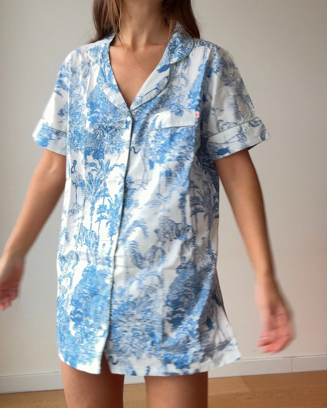 Long Shirt - Blue