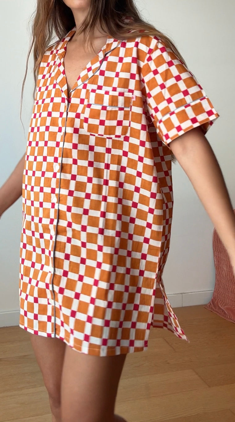 Long shirt - Mosaico