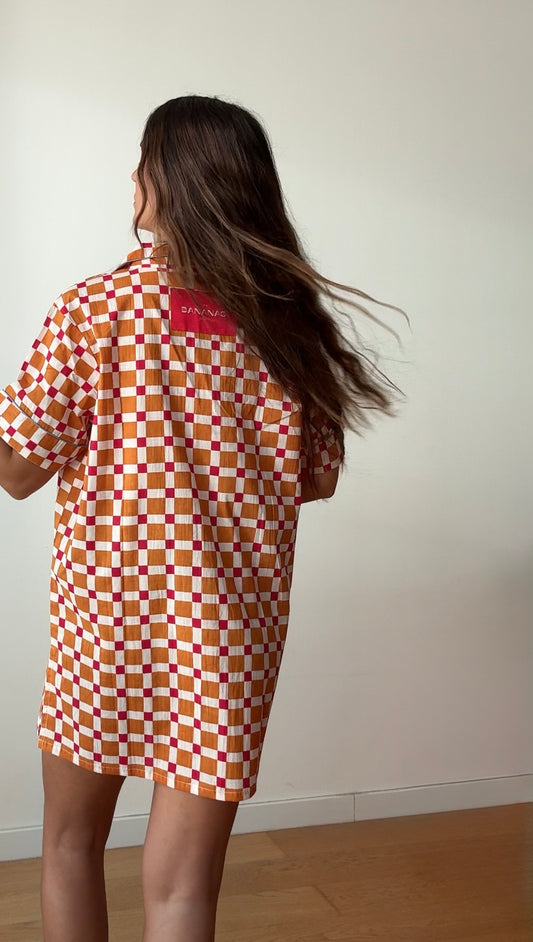 Long shirt - Mosaico