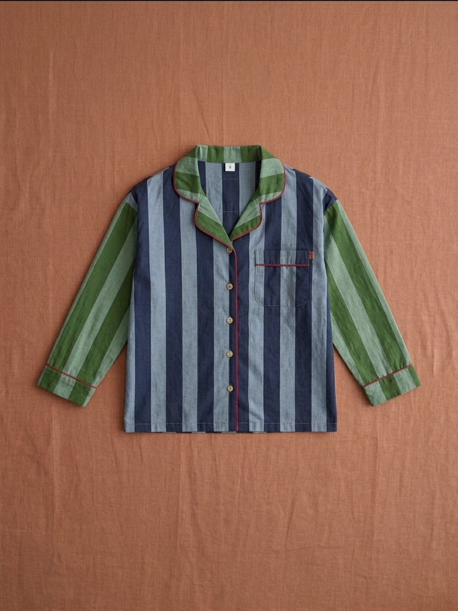 Long set - Blue patch